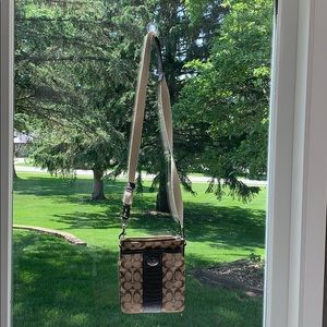 Coach mini cross body bag